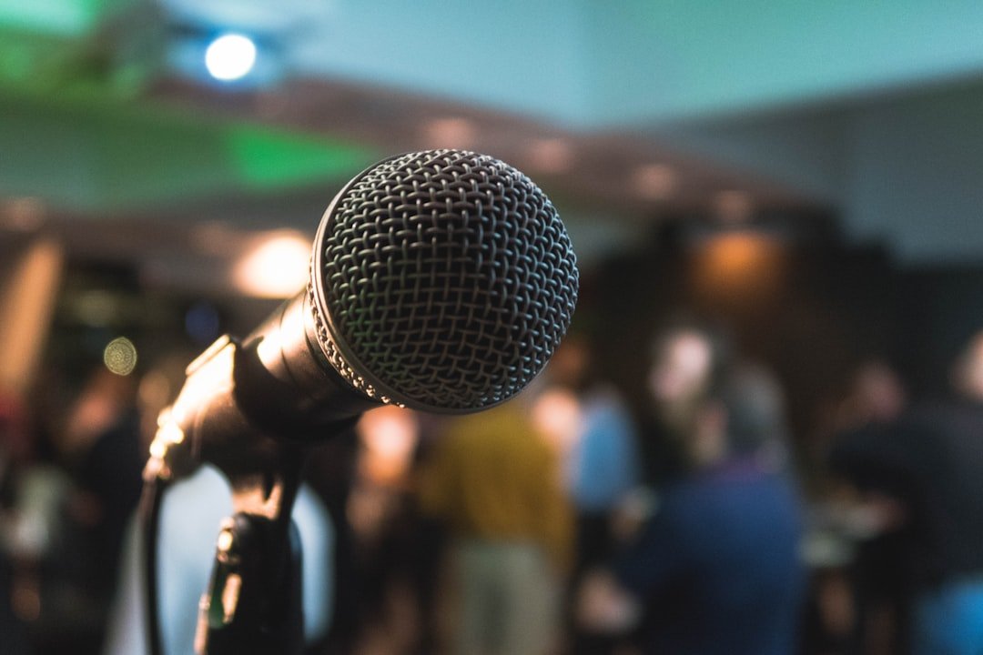 Crafting Captivating Headlines: Your awesome post title goes here Microphone on a karaoke night